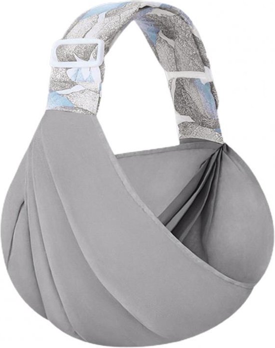 Baby Draagzak – Grijs – Baby Carrier voor Baby en Peuter – Baby Sling – 75*36cm