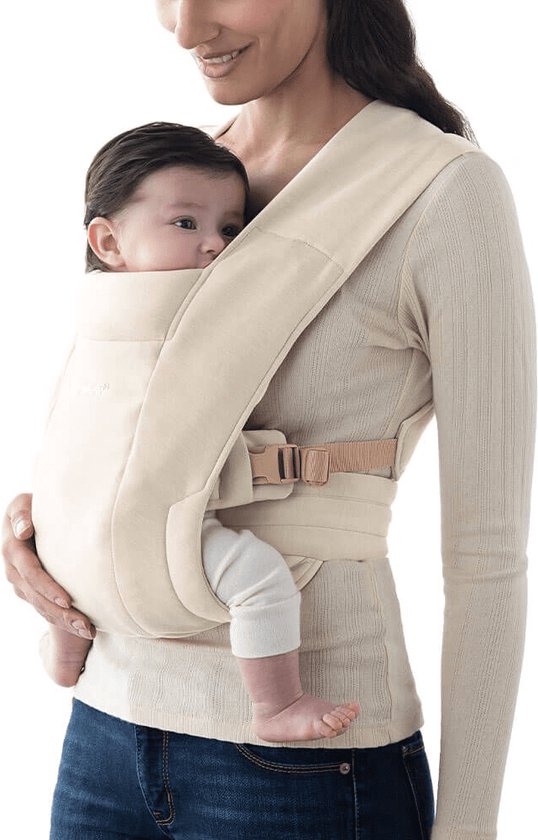 Ergobaby Embrace Babydraagzak - Cream - ergonomisch vanaf geboorte