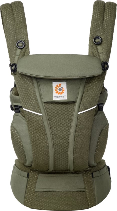 Ergobaby Omni Breeze Draagzak - Olive Green - baby draagzak